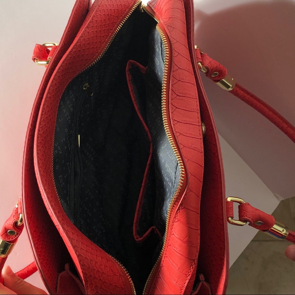 Olivia + Joy New York Red & Gold Purse - Picture 10 of 14